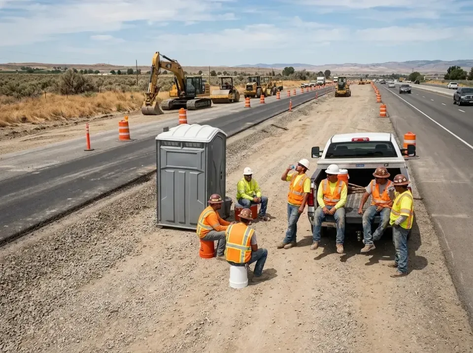 highway-road-construction-crew-007 — frequently asked questions, Porta Potty and Restroom Rentals in Lawrenceburg, TN